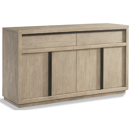 Dining Credenza with 2 Adjustable Shelves